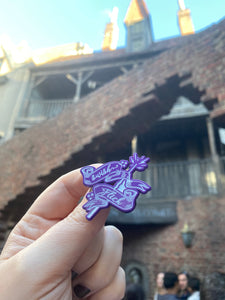 Swish & Flick Logo Enamel Pin