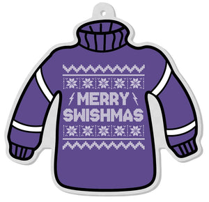 Acrylic Swishmas Ornament 3" - LIMITED RUN