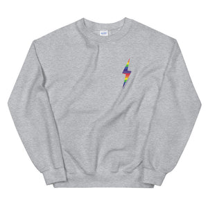 PRIDE Lightning Bolt Unisex Sweatshirt