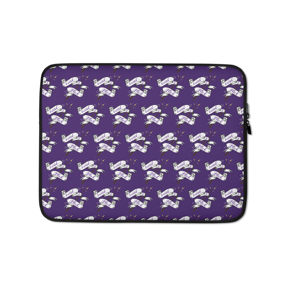 Swish & Flick Logo Laptop Sleeve