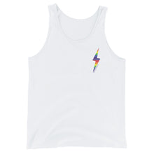 PRIDE Small Lightning Bolt Unisex Tank Top