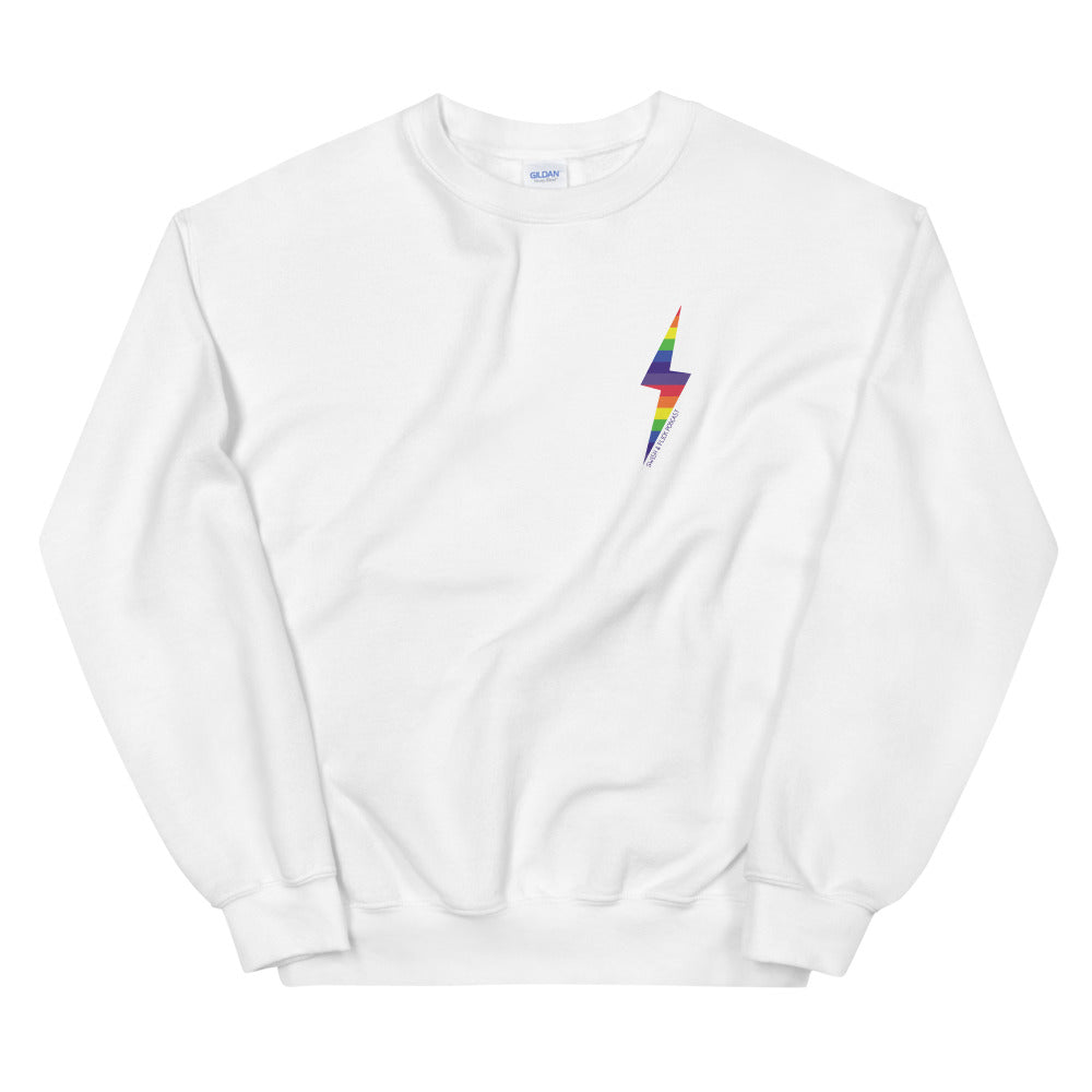 PRIDE Lightning Bolt Unisex Sweatshirt
