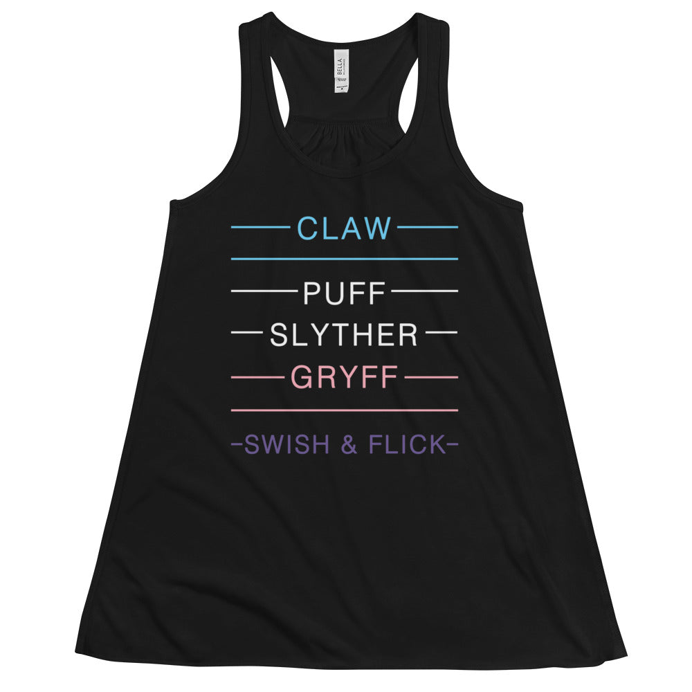 Trans PRIDE Women's Flowy Racerback Tank