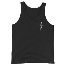 PRIDE Small Lightning Bolt Unisex Tank Top