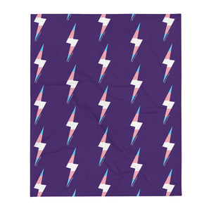Trans PRIDE Throw Blanket