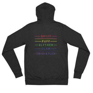 PRIDE Lightning and House Pride Unisex zip hoodie sweatshirt