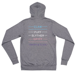 Trans Pride Lightning Bolt Unisex Zip Hoodie