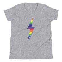 PRIDE Lightning Bolt Youth Short Sleeve T-Shirt
